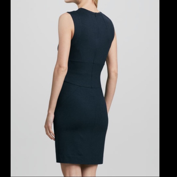 DVF Gretchen Dress in Navy (8) - Picture 4 of 16